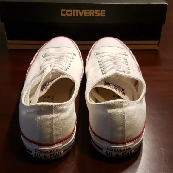 Men's Converse All Star Ox Optical White - Picture 4 of 9
